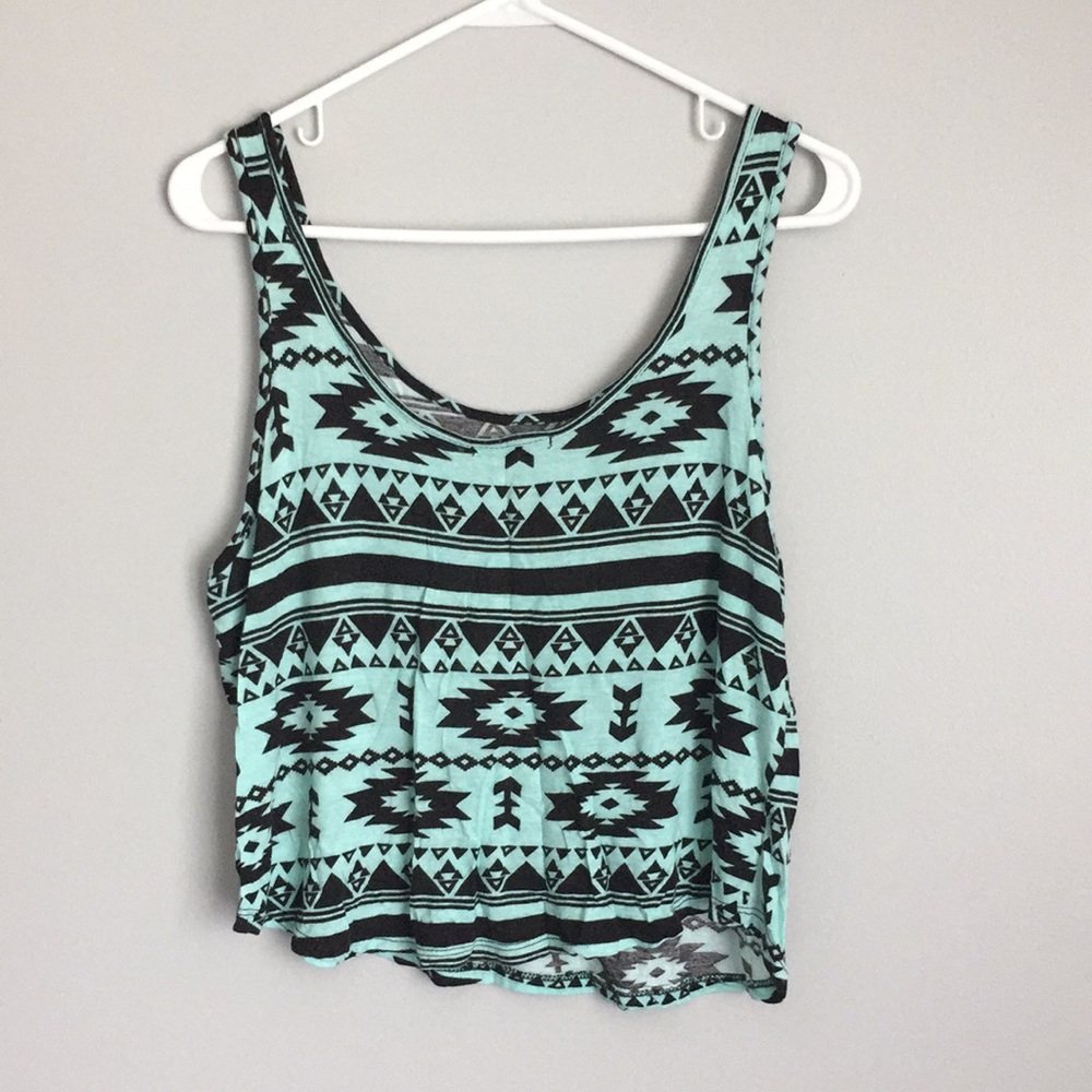 Patterned Tank Top - Picture 2 of 2